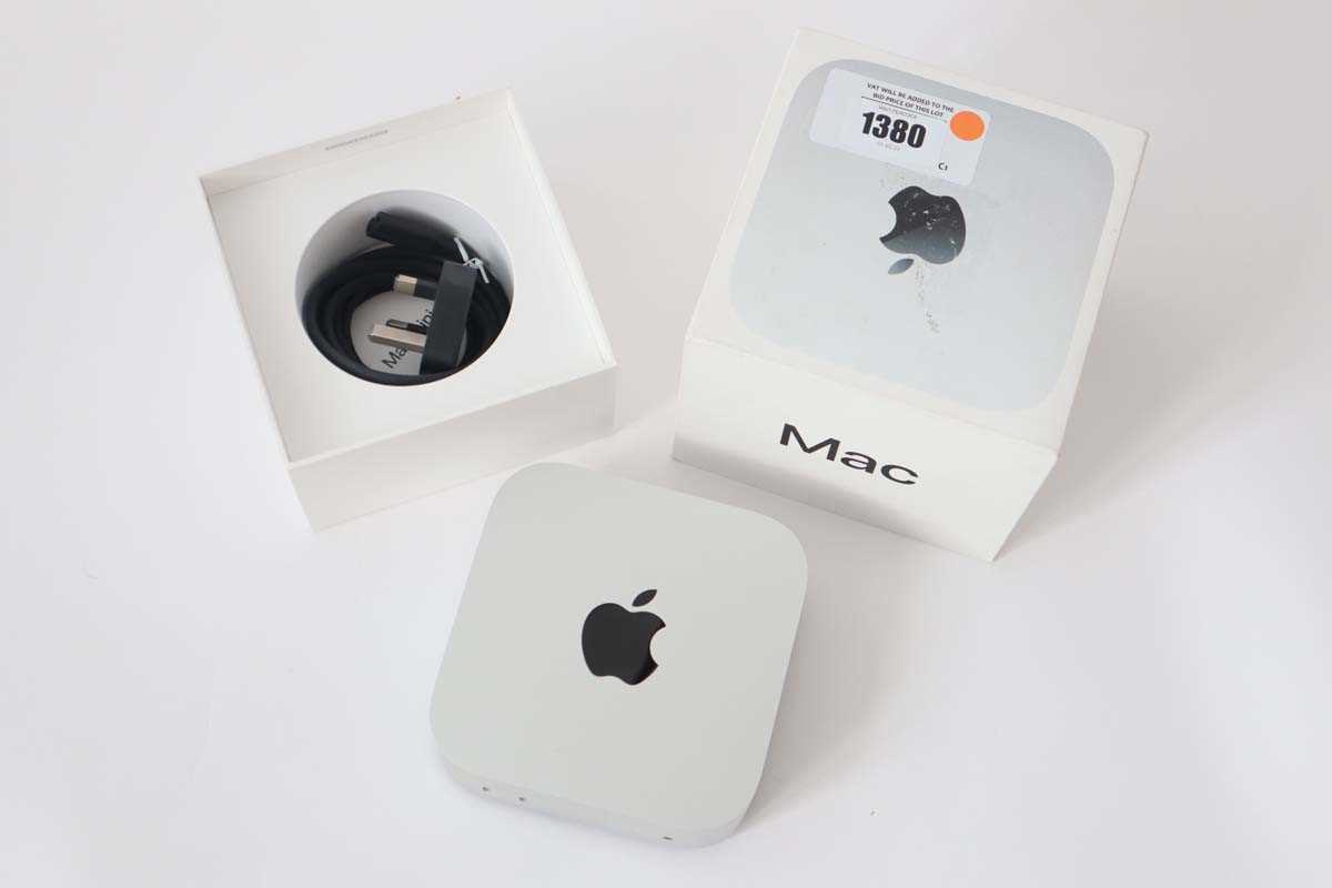 Lot 1380 - Apple Mac mini with Apple M4 chip, 16GB...