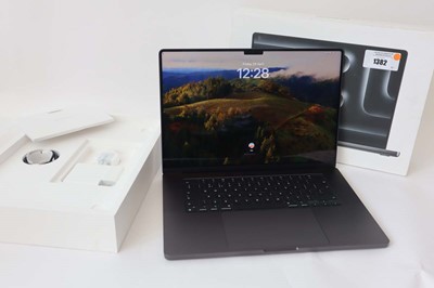 Lot 1382 - Apple MacBook Pro 16-inch with Apple M3 Pro...