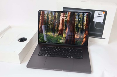 Lot 1383 - Apple MacBook Pro 16-inch with Apple M4 Pro...
