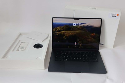Lot 1386 - Apple MacBook Air 15-inch with Apple M3 chip,...