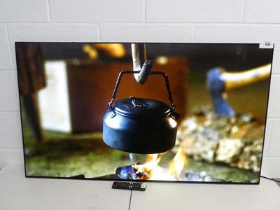 Lot 1354 - LG OLED 55" smart TV with remote, no stand...