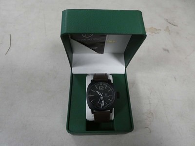 Lot 2125 - Frank Schmidt mens wristwatch, boxed with...