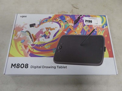 Lot 2130 - Ugee M808 digital drawing tablet