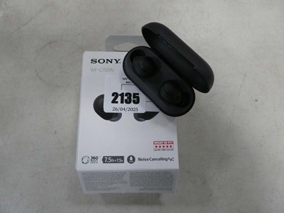 Lot 2135 - Boxed pair of Sony WFC700N noise cancelling...