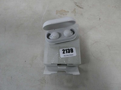 Lot 2139 - Boxed pair of Sony noise cancelling ear buds