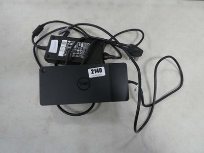 Lot 2140 - Dell Thunderbolt WD22TB4 Doc 130W with power...