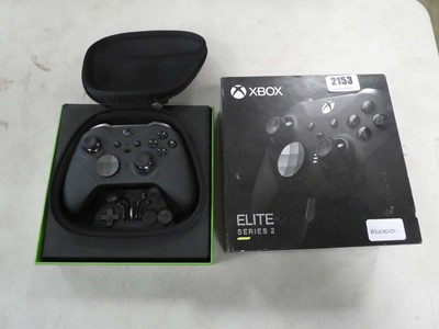 Lot 2153 - X Box Elite series 2 controller, boxed