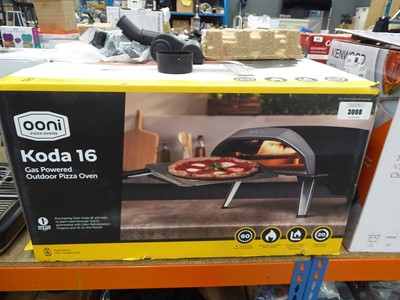 Lot 3008 - Ooni Koda 16 gas powered outdoor pizza oven