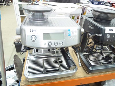 Lot 3011 - Unboxed Sage Barista coffee machine