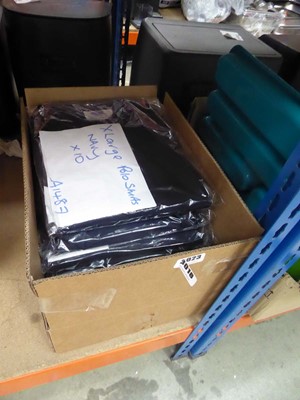 Lot 3018 - Box of approx. 10 XL polo shirts in navy