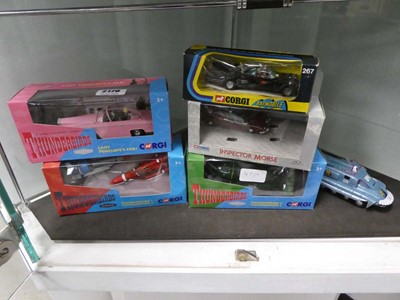 Lot 2170 - 3 boxed Corgi Thunderbirds diecast models -...