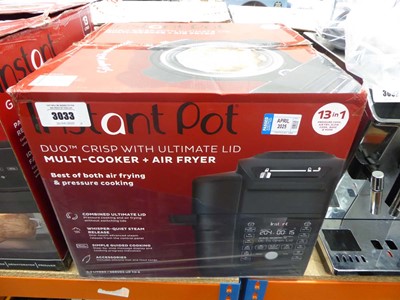 Lot 3033 - Boxed Instant Pot Multi-Cooker and Air Fryer