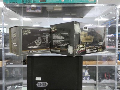 Lot 2183 - Two Forces of Valor diecast vehicles in boxes -...