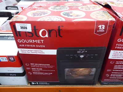 Lot 3035 - Boxed Instant Gourmet air fryer oven