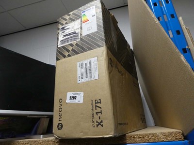 Lot 2202 - Neovo X17E 17" LCD monitor, boxed