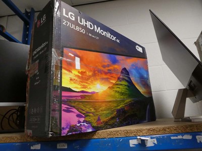 Lot 2204 - LG 27" UHD 27UL850 monitor, boxed