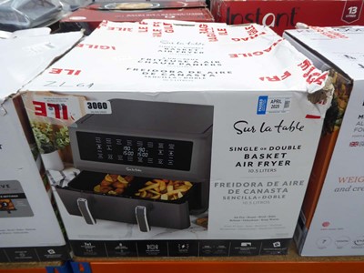 Lot 3060 - Sur La Table dual basket air fryer