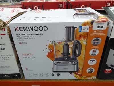 Lot 3061 - Kenwood Multipro Express Weigh+ food processor