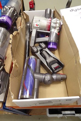 Lot 3112 - Handheld Dyson V8 Advanced with pole, head,...