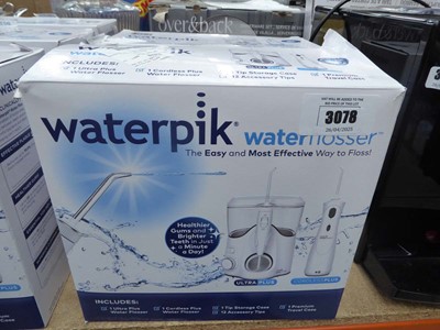 Lot 3078 - 2x Waterpik water flosser