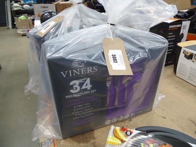 Lot 3082 - Bag containing 2 Viners cutlery sets