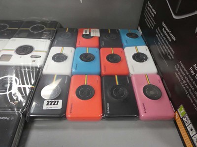 Lot 2227 - 12 Polaroid snap touch instant digital print...