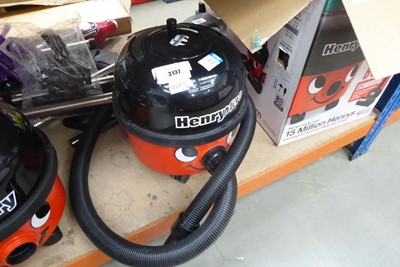 Lot 3137 - Henry Micro vacuum cleaner with pipe and pole