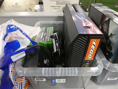 Lot 2232 - XBox One console with controllers and games