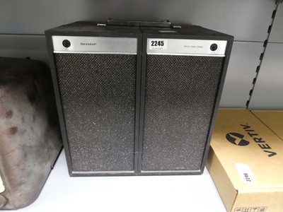 Lot 2245 - Sharp RD708V stereo reel to reel tape recorder