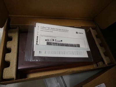 Lot 2246 - Vertiv Cybex SC940DPH switch box