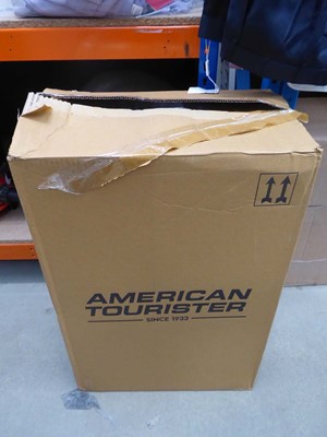Lot 3227 - Large hard shelled American Tourister suitcase