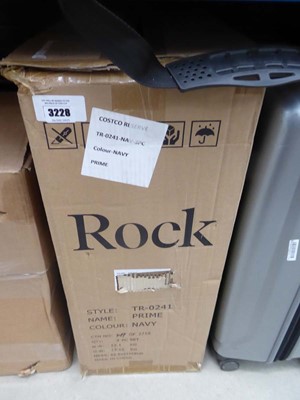 Lot 3228 - Triple The Rock hard shelled suitcase set