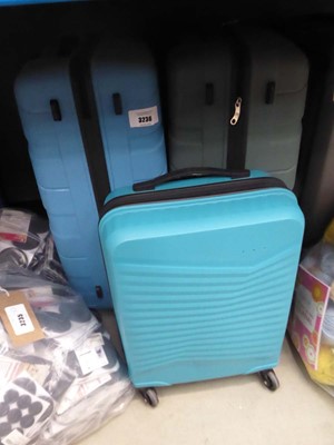 Lot 3236 - Two large hard shelled American Tourister...