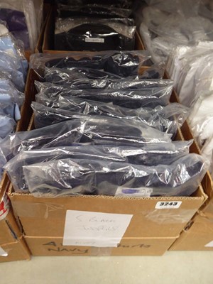 Lot 3243 - Box of mens jumpers in black