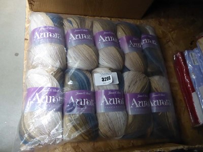 Lot 3206 - Bag of 10 double knitting yarns