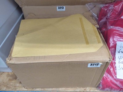 Lot 3212 - Box of packaging envelopes