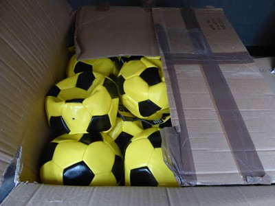 Lot 3304 - Box of footballs