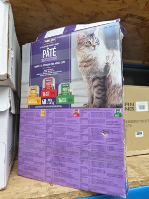 Lot 3265 - Box of Kirkland pate cat food