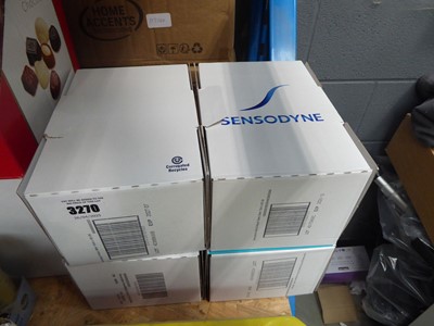 Lot 3270 - Four boxes of travel toothpastes