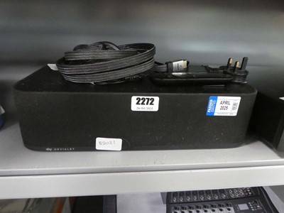 Lot 2272 - Sky Devialet sound box with remote and cables