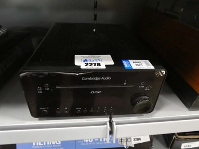 Lot 2278 - Cambridge Audio 1 CDRX30 media player