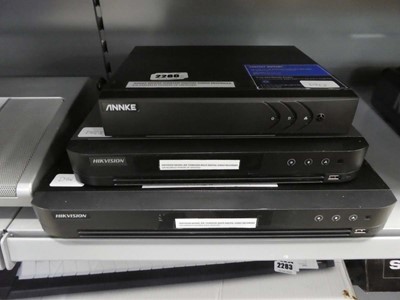 Lot 2280 - Annke DW81KD digital video recorder and 2...