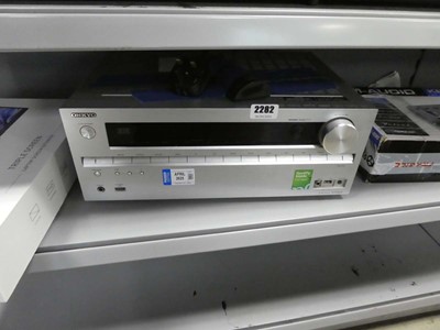 Lot 2282 - Onkyo AV receiver TXN5609 with remote and cable