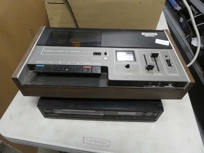 Lot 2287 - Matsui CD player along with a Song TC17 stereo...