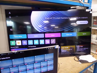 Lot 2295 - LG QNED TV 75" Model 75QKMED826RE with remote...