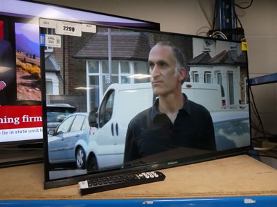Lot 2299 - Hisense 32" TV Model 32E5NQTUK with box B31...