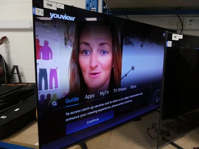 Lot 2300 - Sony 65" Tv Model KD65A8 with remote R3 and...