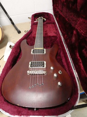 Lot 2309 - Ibanez 6-string electric guitar with case and...