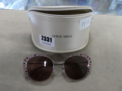 Lot 2331 - Pair of Armani sunglasses in case