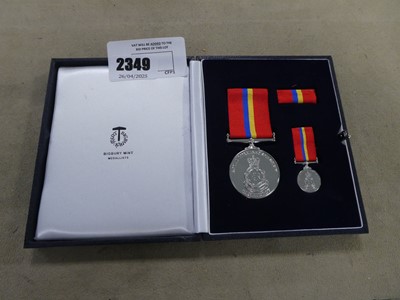 Lot 2349 - Royal Military Academy medal set in box by...